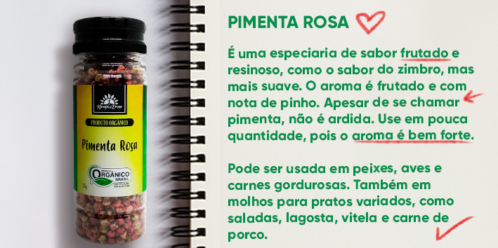 Sabores e saberes - Pimenta Rosa 2